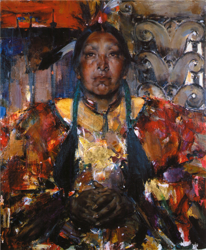 尼古拉·费欣(Nicolai Fechin)高清作品-Пьетро (1927—1933)