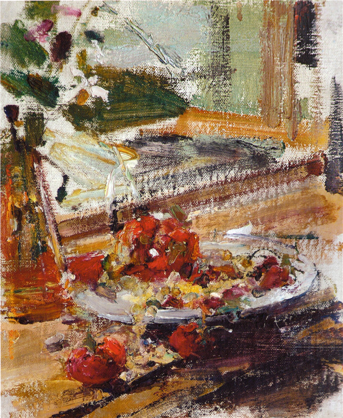 尼古拉·费欣(Nicolai Fechin)高清作品-Натюрморт (1910-е)