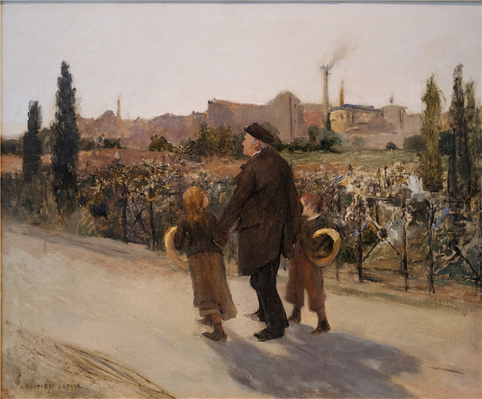 朱尔斯·巴斯蒂安-勒佩奇 (Jules Bastien Lepage)-万灵节