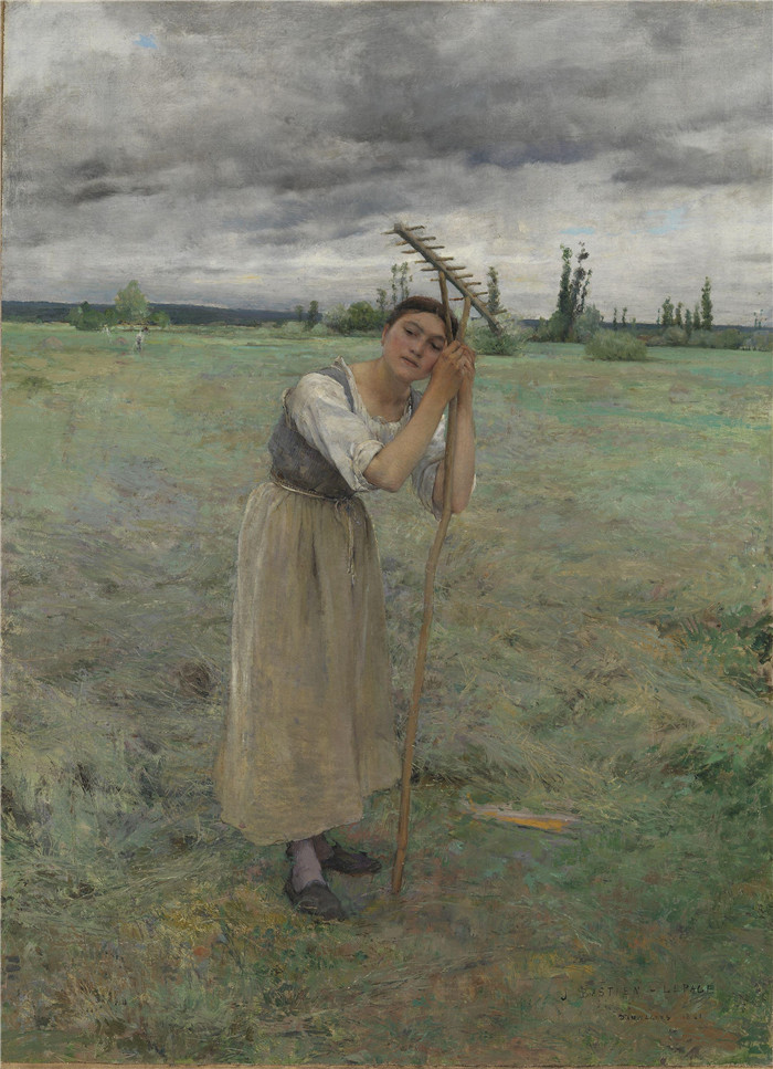 朱尔斯·巴斯蒂安-勒佩奇 (Jules Bastien Lepage)-疲倦
