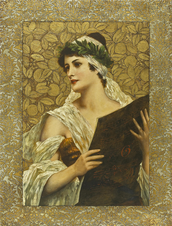 康拉德·基塞尔（Conrad Kiesel）高清作品-少女