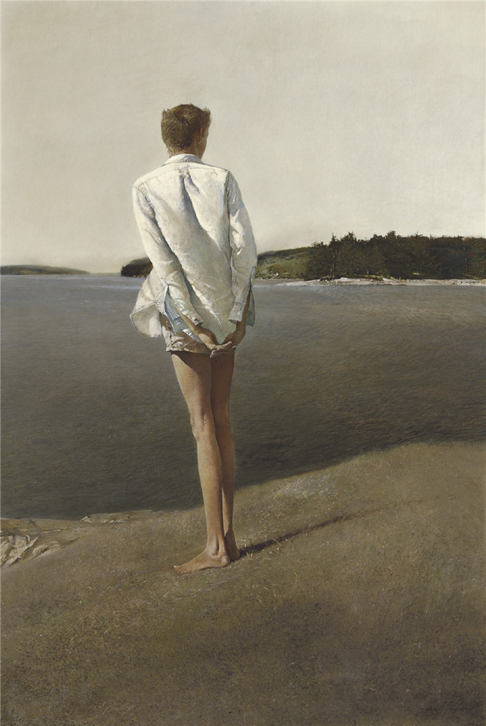 安德鲁·怀斯(Andrew Wyeth)高清作品-《海峡之上》(1960)