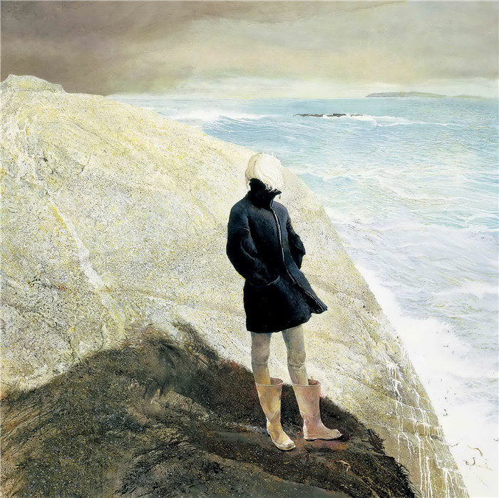 安德鲁·怀斯(Andrew Wyeth)高清作品-《边缘》