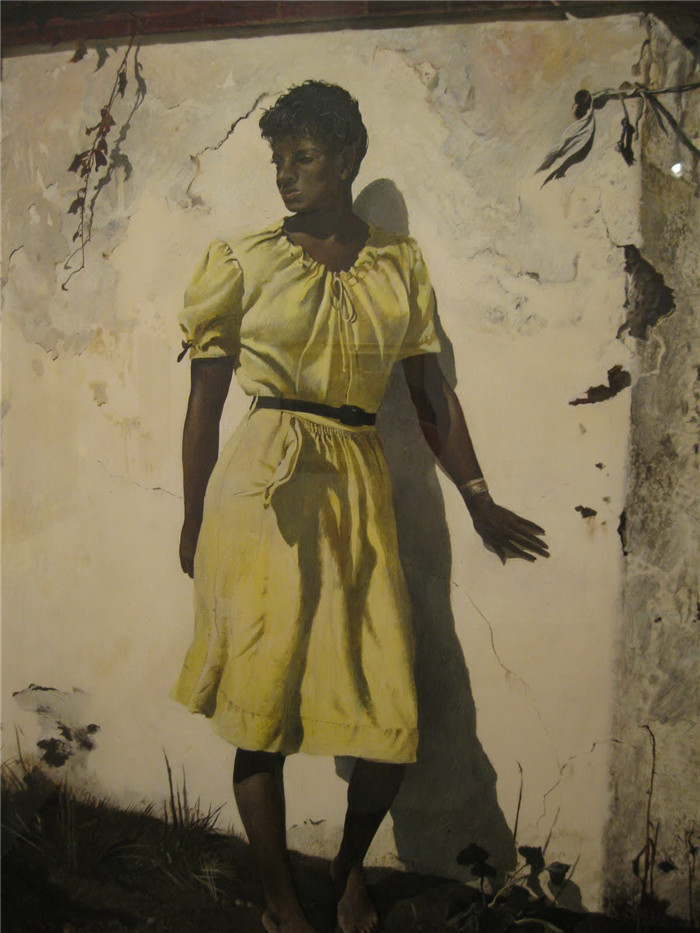 安德鲁·怀斯(Andrew Wyeth)高清作品-《午后》（1945）