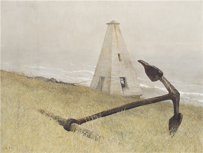 安德鲁·怀斯(Andrew Wyeth)高清作品-荒芜的光