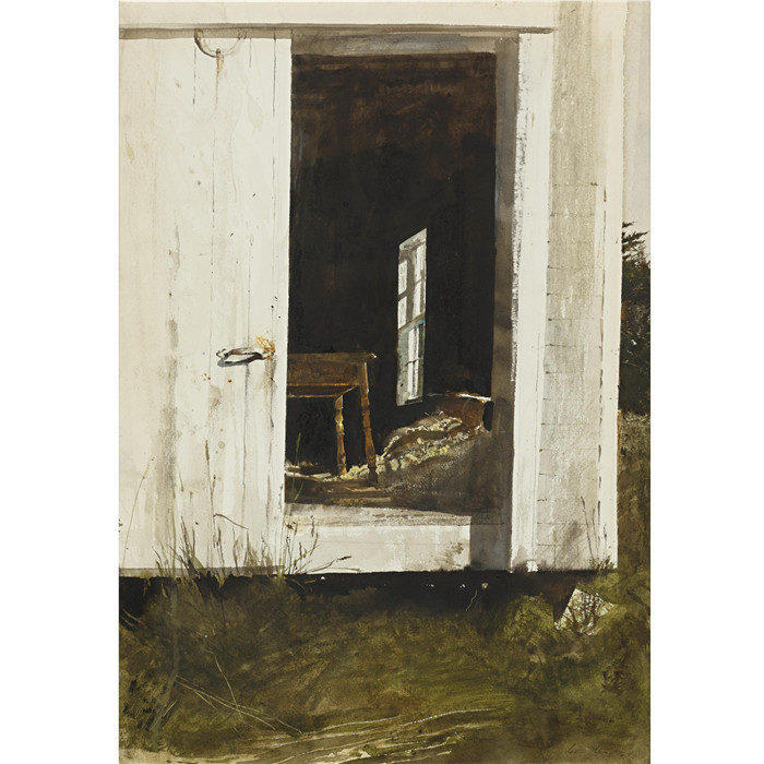 安德鲁·怀斯(Andrew Wyeth)高清作品-门