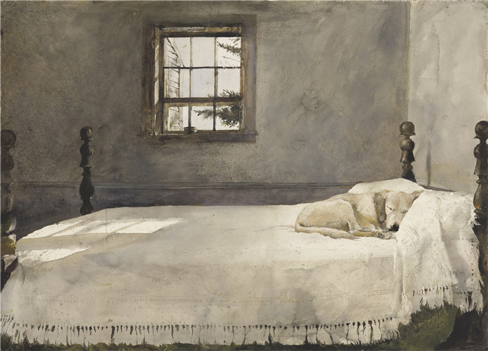 安德鲁·怀斯(Andrew Wyeth)高清作品-主卧室