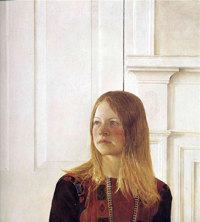 安德鲁·怀斯(Andrew Wyeth)高清作品-Siri, 1970