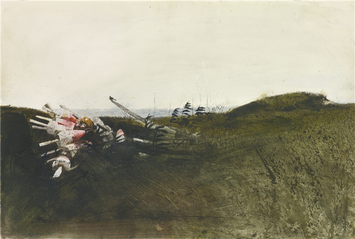 安德鲁·怀斯(Andrew Wyeth)高清作品-麻雀