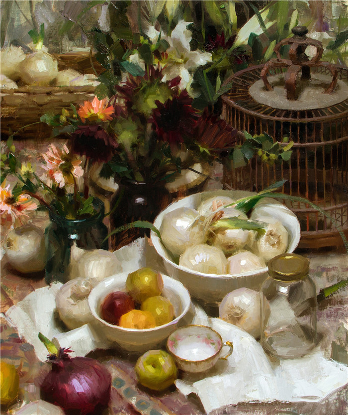 理查德.斯契米德(Richard Schmid)高清作品-静物 Richard Schmid Artworks -005