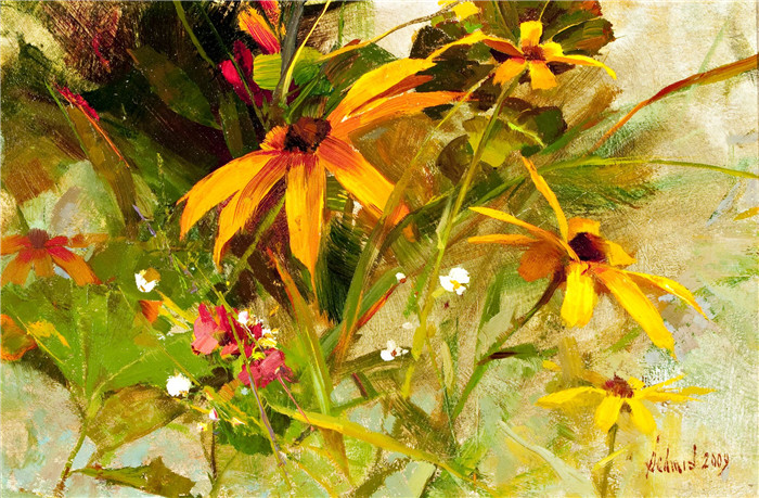 理查德.斯契米德(Richard Schmid)高清作品-野花 Wildflowers, 2009