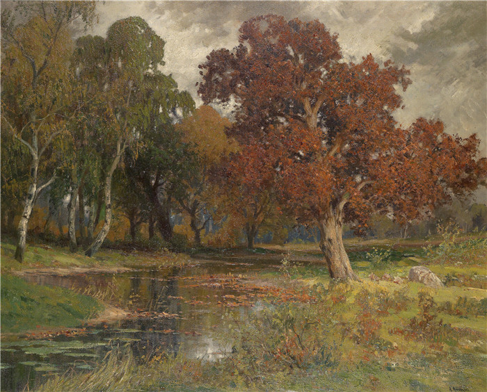 阿洛伊斯·阿内格(Alois Arnegger)高清作品-秋季景观