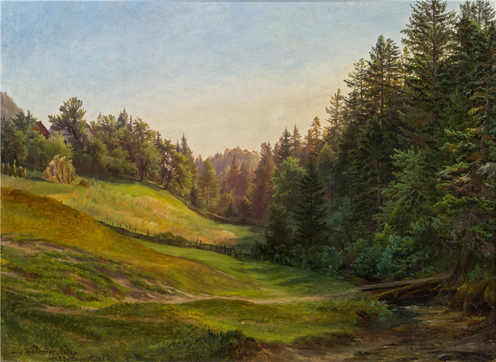 安东·希弗(Anton Schiffer)高清作品-Vordestoder的风景