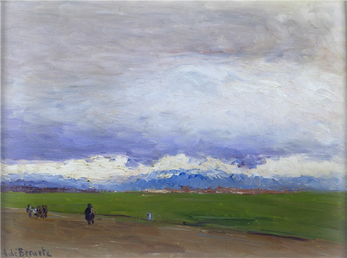 奥雷利亚诺·德·贝雷特·y·莫雷（Aureliano de Beruete y Moret）–风景