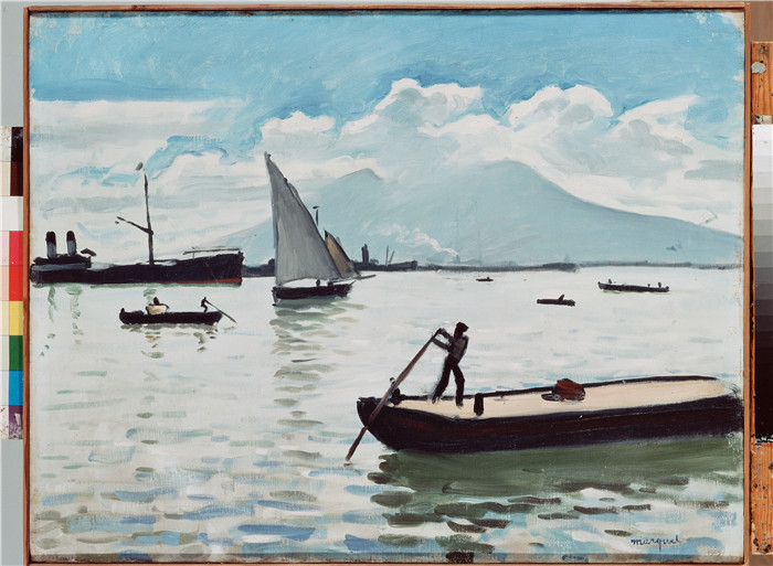 阿尔伯特·马奎特(Albert Marquet)高清作品-Marquet, Albert The Bay of Naples