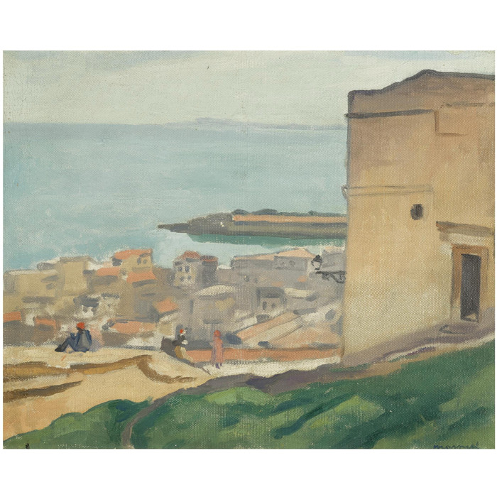 阿尔伯特·马奎特(Albert Marquet)高清作品-VUE DE LA CASBAH