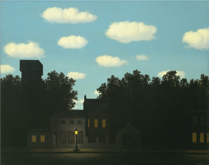 雷内·马格里特（René Magritte）高清作品-光之帝国 2