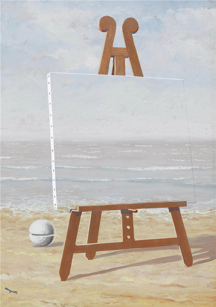 雷内·马格里特（René Magritte）高清作品-美丽的被俘