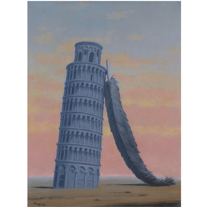 雷内·马格里特（René Magritte）高清作品-旅行纪念品 2