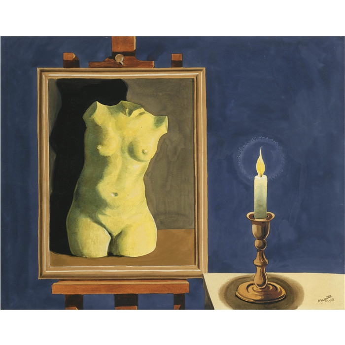 雷内·马格里特（René Magritte）高清作品-卢米埃巧合