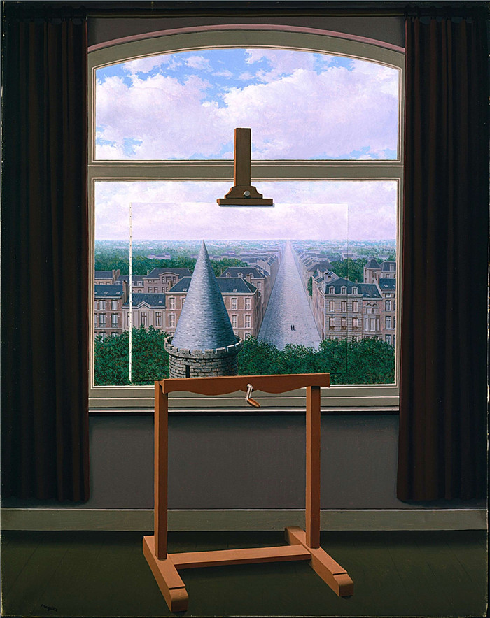 雷内·马格里特（René Magritte）高清作品-人类状况
