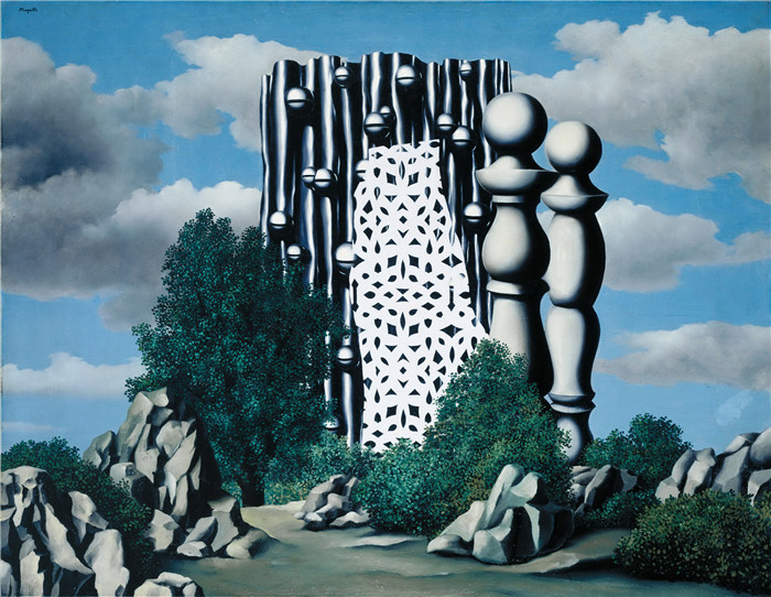 雷内·马格里特（René Magritte）高清作品-公告L'Annonciation
