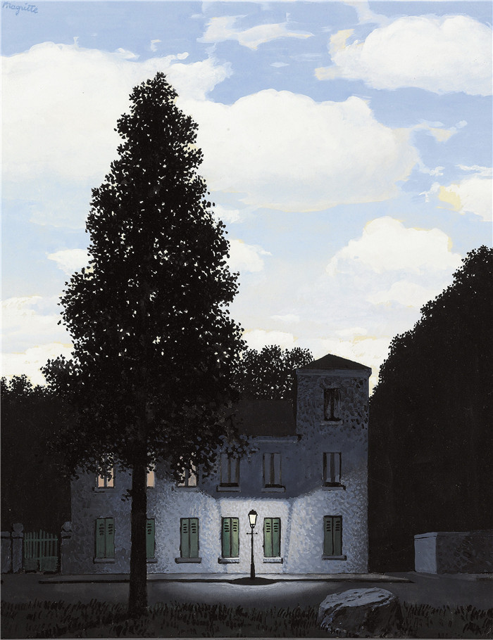 雷内·马格里特（René Magritte）高清作品-光明帝国
