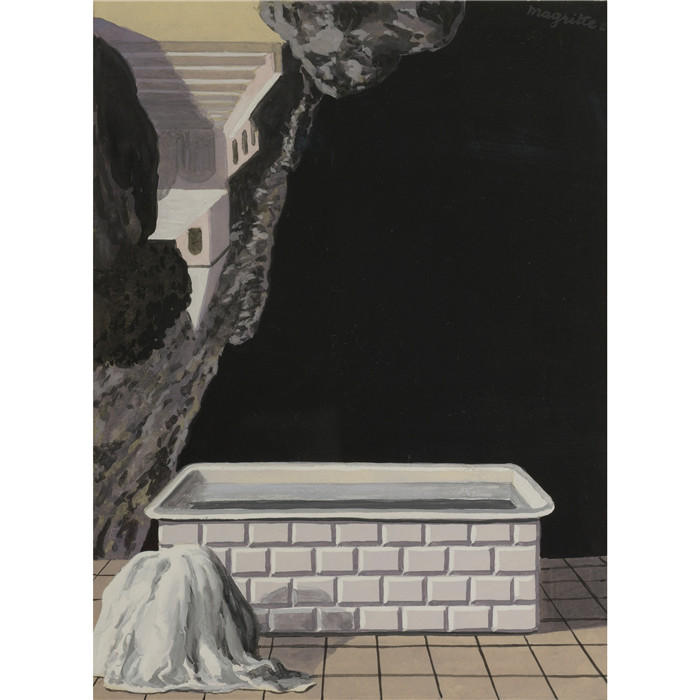 雷内·马格里特（René Magritte）高清作品-亚特兰蒂斯