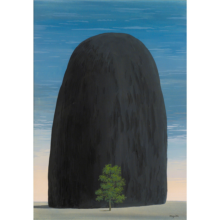 雷内·马格里特（René Magritte）高清作品-在空间和时间