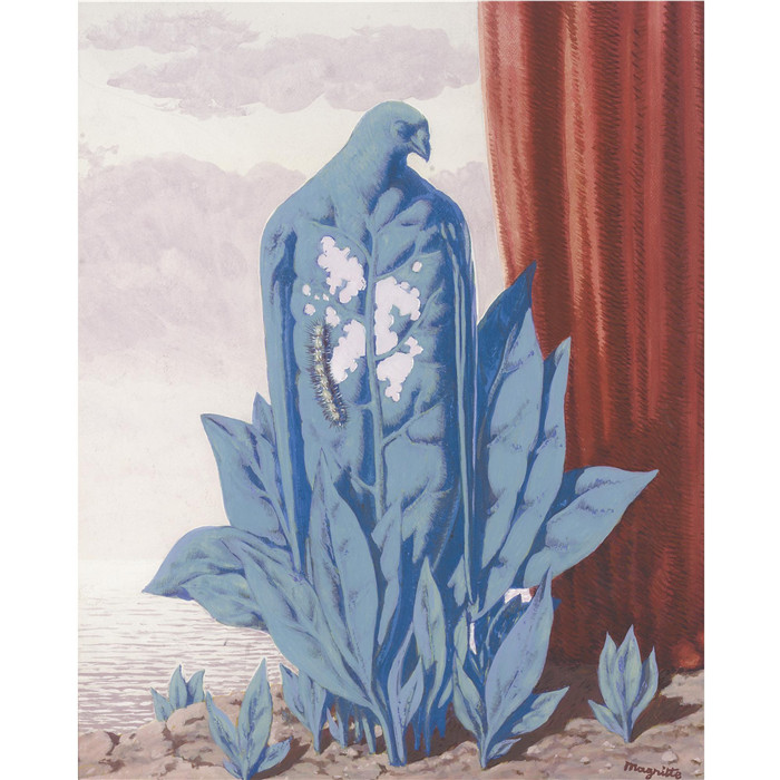 雷内·马格里特（René Magritte）高清作品-眼泪的味道
