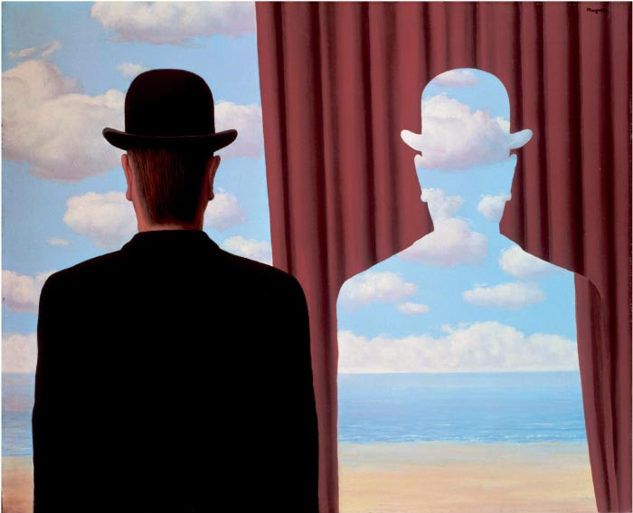雷内·马格里特（René Magritte）高清作品-脱钙癖La Décalcomanie