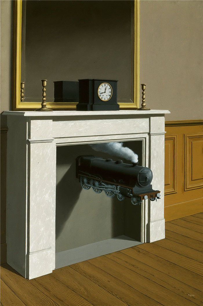 雷内·马格里特（René Magritte）高清作品-时间错位