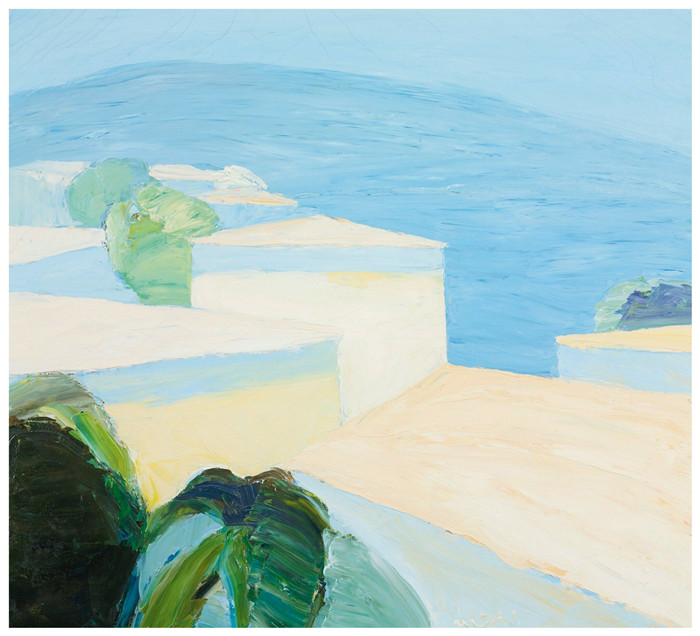 罗杰·穆尔(Roger mühl)高清油画作品-夏季戛纳