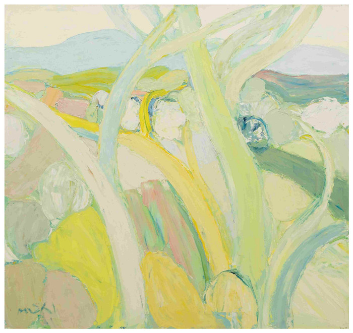 罗杰·穆尔(Roger mühl)高清油画作品-黄树