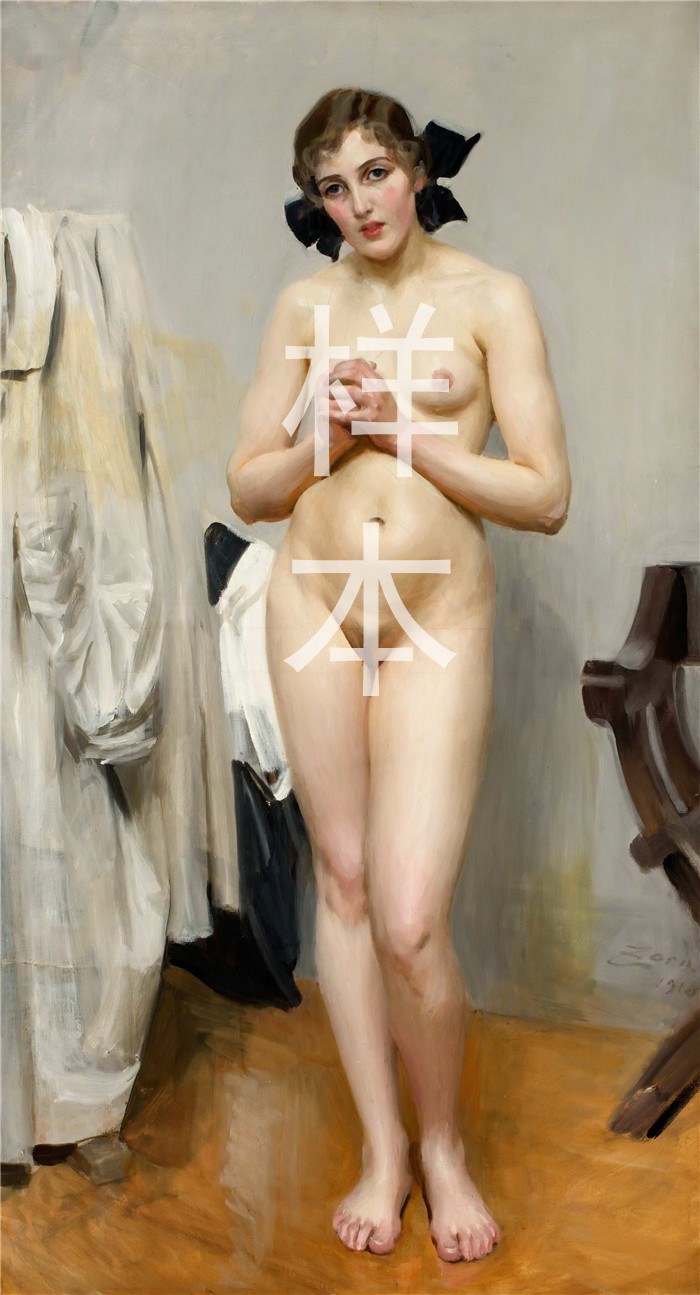 安德斯·佐恩（Anders Zorn）作品-佐恩油画 (7)