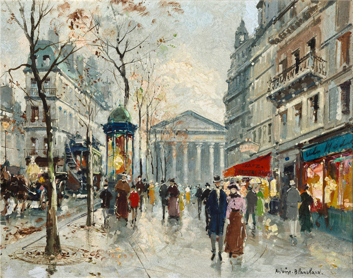 安托万·布兰查德（Antoine Blanchard）-Rue Royal Madeleine（皇家玛德琳街酒店）1