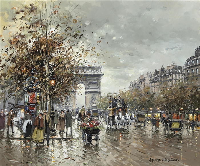 安托万·布兰查德（Antoine Blanchard）-巴黎凯旋门3