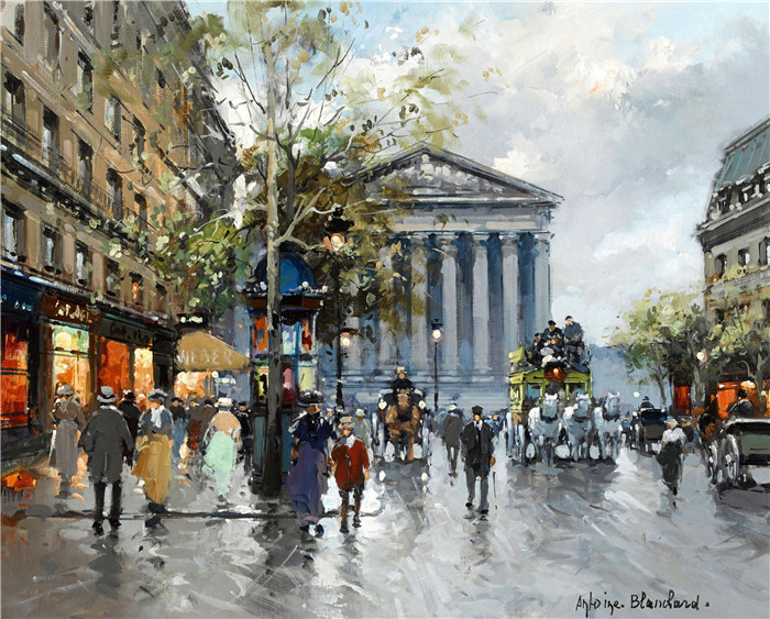 安托万·布兰查德（Antoine Blanchard）-Rue Royal Madeleine（皇家玛德琳街酒店）2