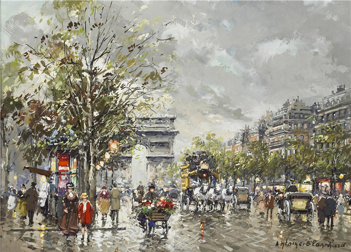 安托万·布兰查德（Antoine Blanchard）-巴黎凯旋门2