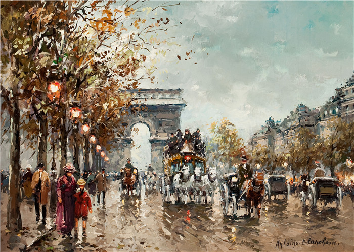安托万·布兰查德（Antoine Blanchard）-巴黎凯旋门