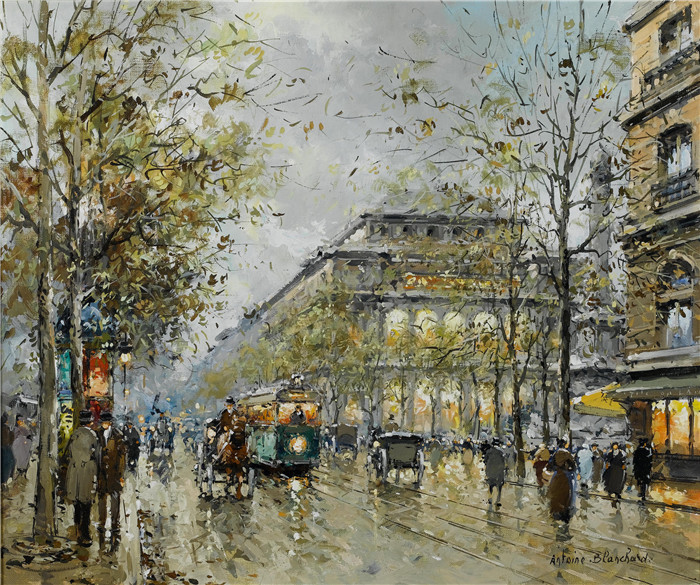 安托万·布兰查德（Antoine Blanchard）-巴黎， La Chatelet1