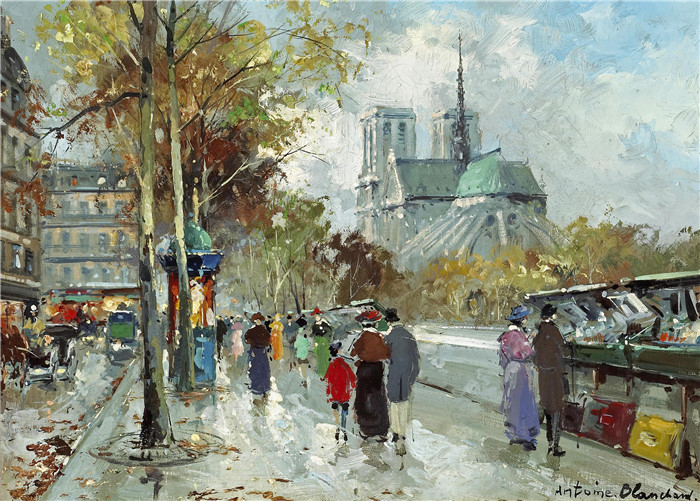 安托万·布兰查德（Antoine Blanchard）-巴黎圣母院
