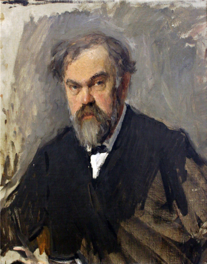 谢洛夫(Valentin Serov) 高清作品-1891年 Serov肖像