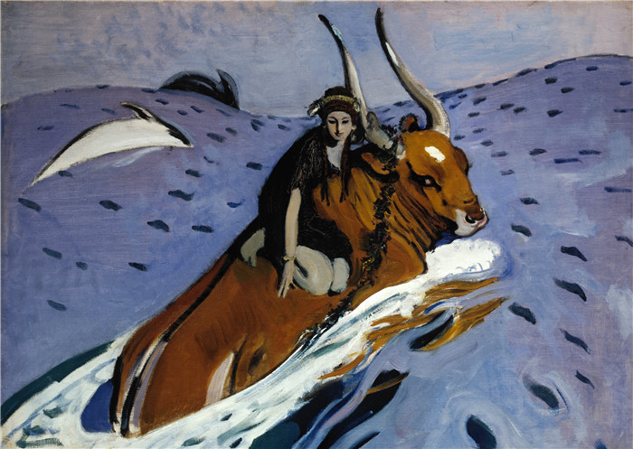 谢洛夫(Valentin Serov) 高清作品-欧洲之王-1910