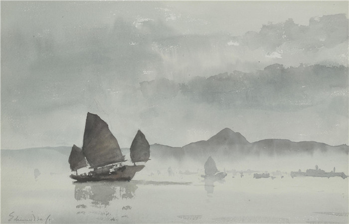 爱德华·西戈（ Edward Seago）- 雾-香港