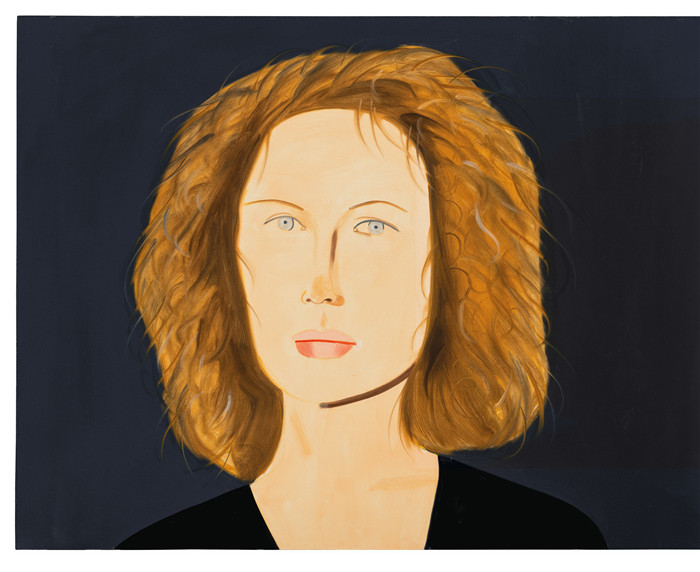 阿历克斯·卡茨(Alex Katz)作品-Bettina and marina (3)