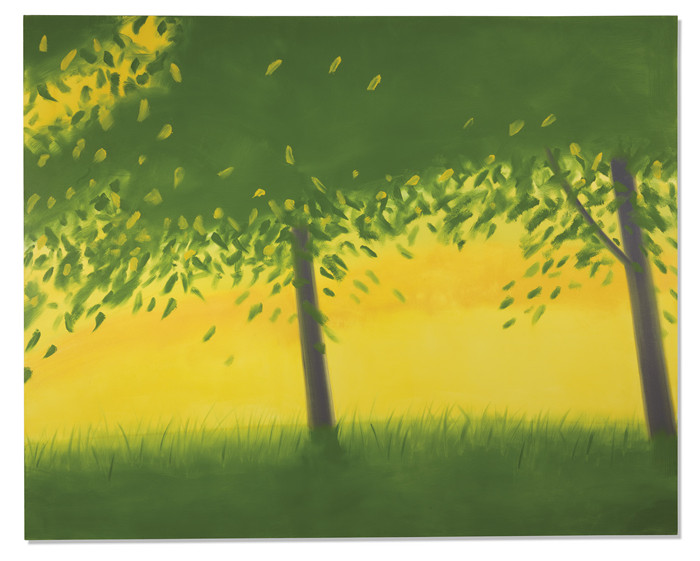 阿历克斯·卡茨(Alex Katz)作品-golden field