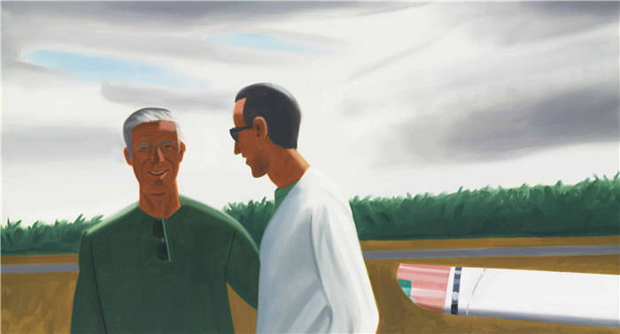 阿历克斯·卡茨（Alex Katz）作品-王牌机场