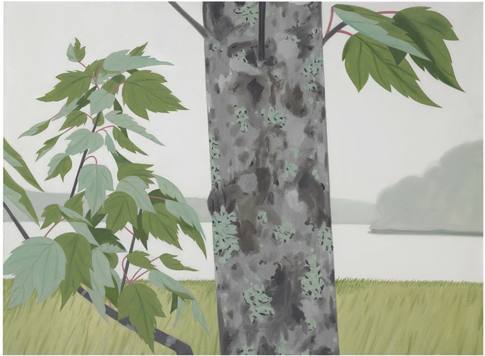 阿历克斯·卡茨（Alex Katz）作品-wet day