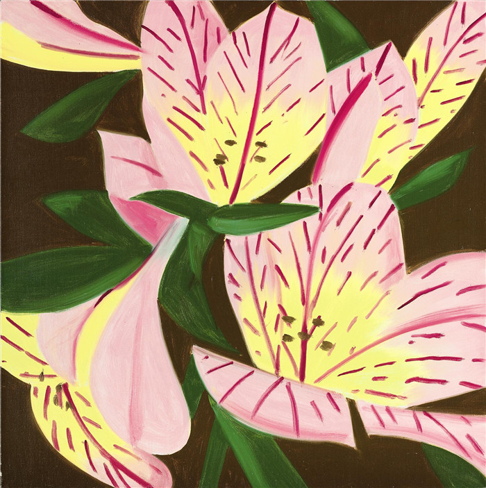 阿历克斯·卡茨（Alex Katz）作品-untitled